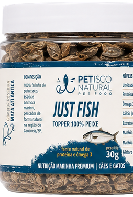 Just Fish — 100% fish topper, 30 g jar
